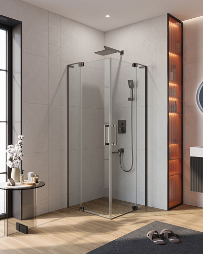 Душевой уголок Cezares Slider SLIDER-A-2-70/80-C-GM Душевой уголок Cezares Slider SLIDER-A-2-70/80-C-GM