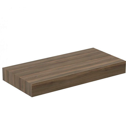 Полка Ideal Standard U8408FW Adapto консольная 105х50 см без выреза, грецкий орех Полка Ideal Standard U8408FW Adapto консольная 105х50 см без выреза, грецкий орех