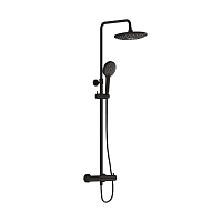 Душевая колонна Vitra A4720536EXP Aquaheat Bliss 240 2F, матовый черный Душевая колонна Vitra A4720536EXP Aquaheat Bliss 240 2F, матовый черный