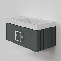 Тумба с раковиной La Fenice Cubo NFNC-01-CUB-G-90-2-90R