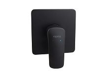 Смеситель Aquatek AQ1066MB Вега для душа (внешняя и скрытая часть), черный матовый Смеситель Aquatek AQ1066MB Вега для душа (внешняя и скрытая часть), черный матовый