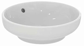 Раковина-чаша Ideal Standard T509101 i.life B накладная 40 см, без отверстия под смеситель, Euro White (евробелый)