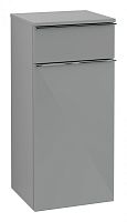 Шкаф Villeroy & Boch A95001RA Venticello боковой, Glass Glossy Grey