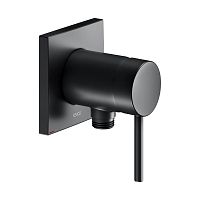 Смеситель Keuco 59552370202 IXMO встраиваемый, однорычажный с выводом для шланга DN 15, черный матовый