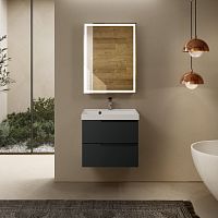 Тумба под раковину, подвесная AQUAme  AQM900360GM