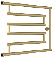 Полотенцесушитель водяной Сунержа 022-4052-5065 High-Tech Model L+, 500х650 мм, матовая шампань