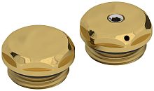 Спускной клапан Сунержа  , Заглушка  d 25 мм , G 1,2" НР , 2 шт (ЗОЛОТО) 03-1201-0000