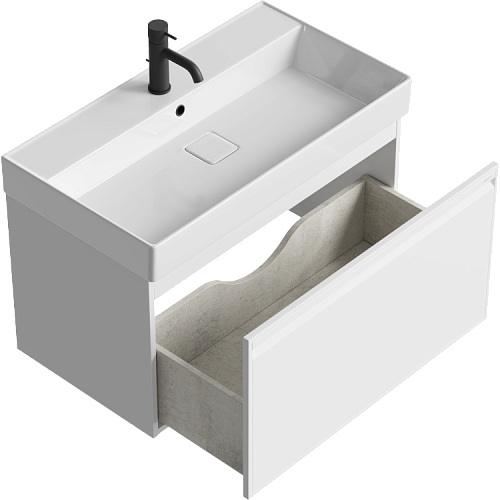 Тумба под раковину Aqwella Pure PUR0108WM купить недорого в интернет-магазине Керамос
