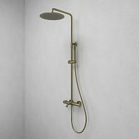 Душевая система с термостатом ABELSBERG Fluida SNS75102BG