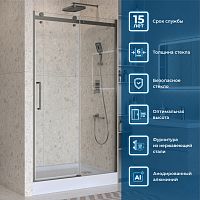 Душевая дверь в нишу BelBagno Marino MARINO-2-BF-1-110-C-GM