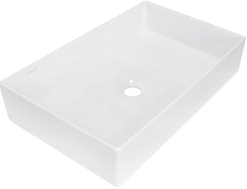 Умывальник Sanita Luxe NOV60SLWB01S Novel Slim накладной 60х35 см, белый (нов. арт. WB.CT/Novel/60-N.Slim/WHT.G/S1)