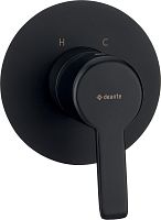 Смеситель Deante BQA_N44L Arnika для душа встраиваемый, с внутренней частью, Nero (черный)