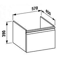 Тумба под раковину Laufen Pro 4.8304.2.095.463.1 Тумба под раковину Laufen Pro 4.8304.2.095.463.1
