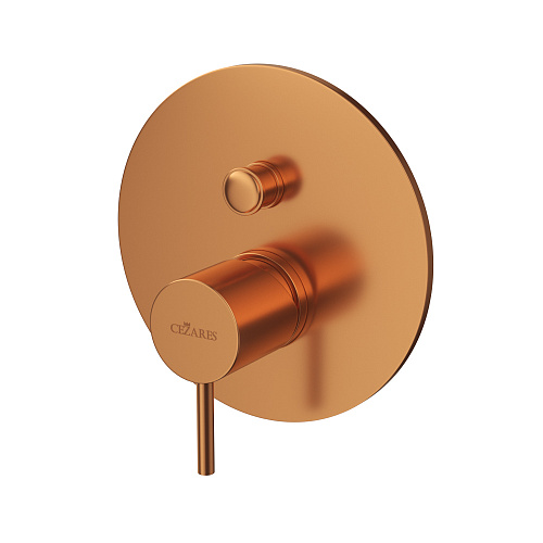 Смеситель для душа, встраиваемый Cezares LEAF LEAF-VDIM-L-SS