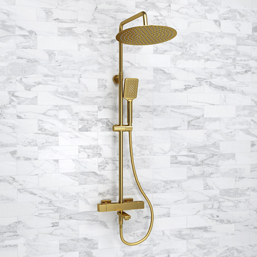 Душевая система WasserKRAFT  A199.262.201.BG Thermo