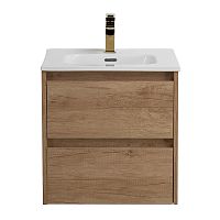 База BelBagno KRAFT-500-2C-SO-RNN под раковину 50х46 см, подвесная, Rovere Nebrasca Nature (натуральный дуб Небраска)