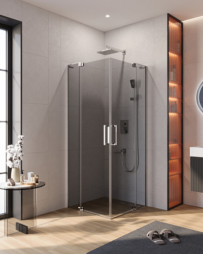 Душевой уголок CEZARES SLIDER-A-2-70/80-GRIGIO-Cr Душевой уголок CEZARES SLIDER-A-2-70/80-GRIGIO-Cr