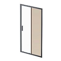 Душевая дверь AM.PM W90G-110-1-195BBr Gem раздвижная, черный/тонированное