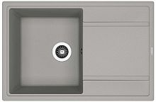 Мойка для кухни Florentina 20.270.C0780.305 Липси 78х51 см, с крылом, серая