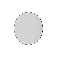 Зеркало круглое с LED подсветкой сенсор антипар 80х80 см Boheme 545-80-GM рама gun metal
