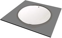 Раковина Deante CGA_6U5U Alpinia встраиваемая снизу 43х33 см, белая Раковина Deante CGA_6U5U Alpinia встраиваемая снизу 43х33 см, белая