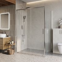 Душевой уголок BelBagno LUCE LUCE-AH-1-140/100-C-Cr Душевой уголок BelBagno LUCE LUCE-AH-1-140/100-C-Cr