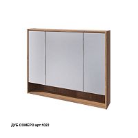 Шкаф Caprigo 2052-Дуб Сомеро зеркальный 100х80 см