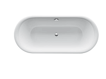 Ванна Bette 3466-000 Lux Oval встраиваемая с шумоизоляцией, цвет белый, 180х80х45