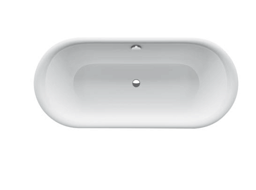 Ванна Bette 3466-000 Lux Oval встраиваемая с шумоизоляцией, цвет белый, 180х80х45 снят с производства