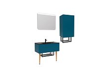 Шкаф-пенал Creavit ZE2070.00.MM Zeon подвесной 90х40 см, синий