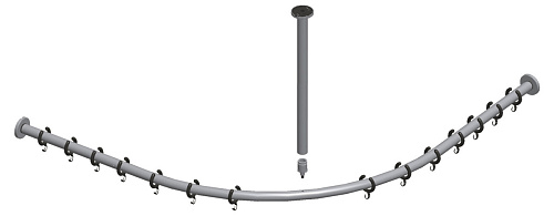 Штанга для занавески для душа Keuco Plan 14938070900 купить недорого в интернет-магазине Керамос Штанга для занавески для душа Keuco Plan 14938070900 купить недорого в интернет-магазине Керамос