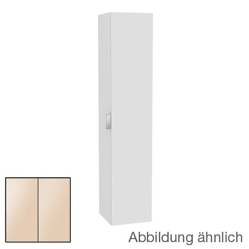 Шкаф-пенал Keuco 31331180002 Edition 11 высокий 170х35 см, петли справа, кашемир/стекло кашемир купить недорого в интернет-магазине Керамос