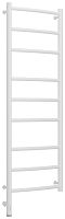 Полотенцесушитель электрический Сунержа 30-5800-1240 Галант 3.0 РЭБ, 1200х400 мм/ МЭМ левый, матовый белый