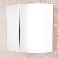 Зеркальный шкаф Comforty 00-00003119850 Лаура 60х60 см, белый