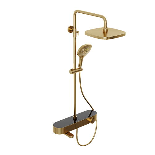 Душевая система с термостатом ABELSBERG Intensa SNS52665BG Душевая система с термостатом ABELSBERG Intensa SNS52665BG