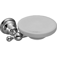Cisal AR09060021  Arcana Мыльница подвесная керамическая, цвет белый/хром