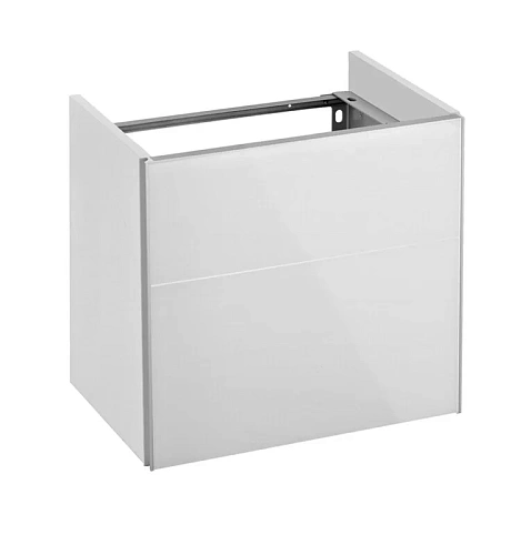 Тумба Keuco 34090210002 Royal Reflex под умывальник 50х35 см, петли справа, белый/белый купить недорого в интернет-магазине Керамос