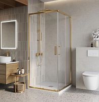 Душевой уголок BelBagno LUCE LUCE-A-2-90-P-ORO