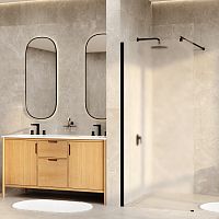 Душевая перегородка WasserKRAFT Rur 30W 30W39MB-MG
