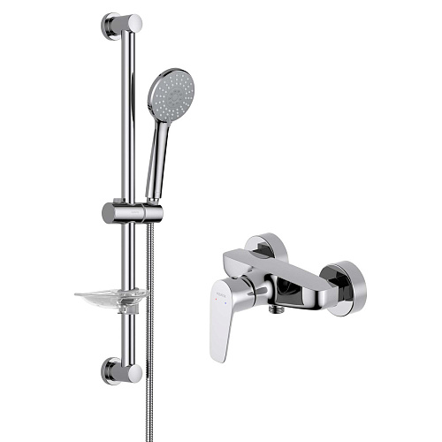 Комплект Aquatek AQ1132CR Бетта для ванной Set 2 в 1 (AQ1160CR + AQ2013CR), хром Комплект Aquatek AQ1132CR Бетта для ванной Set 2 в 1 (AQ1160CR + AQ2013CR), хром