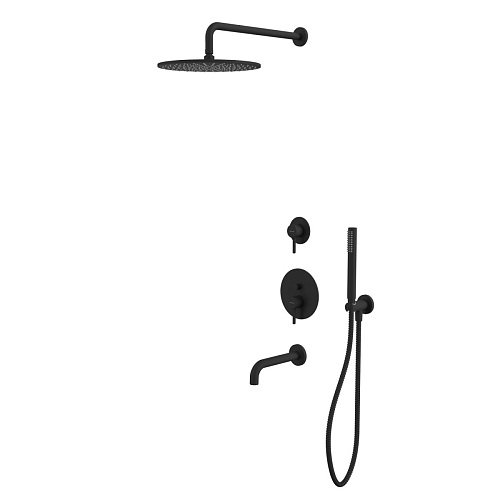 Душевая система Whitecross YSET07BL Душевая система Whitecross YSET07BL