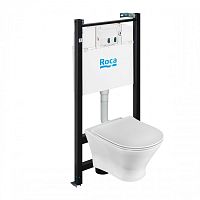 Инсталляция с подвесным унитазом Roca Active ZRU9307623