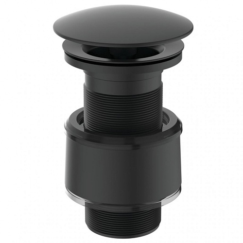 Донный клапан Ideal Standard J3291XG 1.1/4" для раковины и чаш, Silk Black (черный шелк)