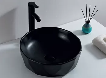 Раковина BelBagno BB1409H301 накладная керамическая