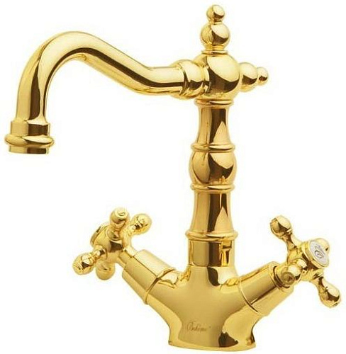 Смеситель для умывальника Boheme ROYAL Crystal 292-BSW Смеситель для умывальника Boheme ROYAL Crystal 292-BSW