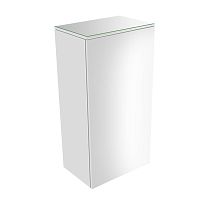 Шкаф-пенал Keuco 31725400001 Edition 400 средний 90х45 см, петли слева, белый глянцевый/стекло глянцевое белое