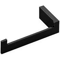 Бумагодержатель Cisal QU09040140  Quad цвет черный матовый