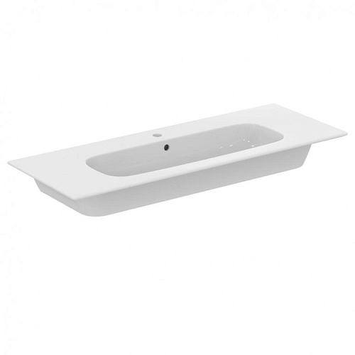 Раковина Ideal Standard T462201 i.life A Vanity подвесная 125x46 см, с отверстием под смеситель, Euro White (евробелый) Раковина Ideal Standard T462201 i.life A Vanity подвесная 125x46 см, с отверстием под смеситель, Euro White (евробелый)