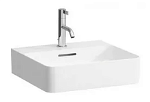 Раковина Laufen 8.1528.1.000.104.1 VAL с одним отв. под смеситель,.45х42 см (белый) Раковина Laufen 8.1528.1.000.104.1 VAL с одним отв. под смеситель,.45х42 см (белый)