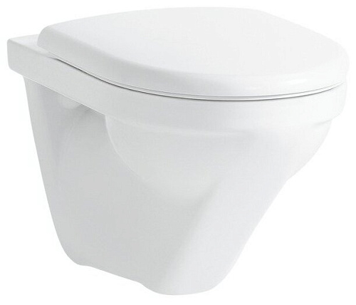 Чаша унитаза Laufen 8.2054.1.000.000.1 Moderna Plus подвесного, 36х56 см, белая Чаша унитаза Laufen 8.2054.1.000.000.1 Moderna Plus подвесного, 36х56 см, белая